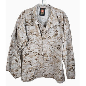 US Marine Corps MCCUU Desert Marpat Jacket Medium Short